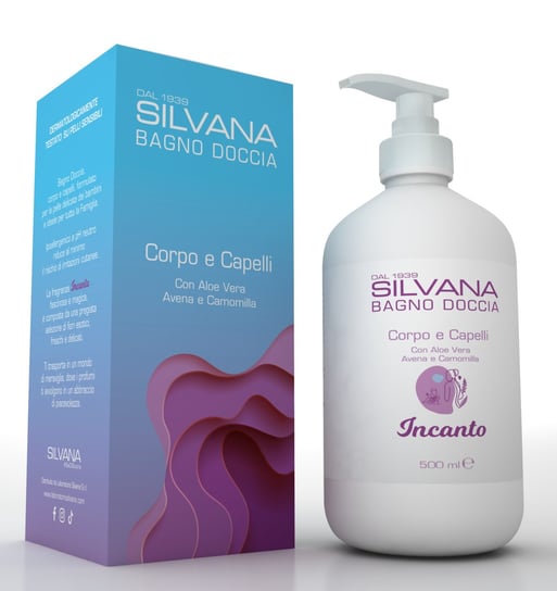 Silvana, Płyn do mycia ciała i włosów, Enchantment, 500 ml Inna marka