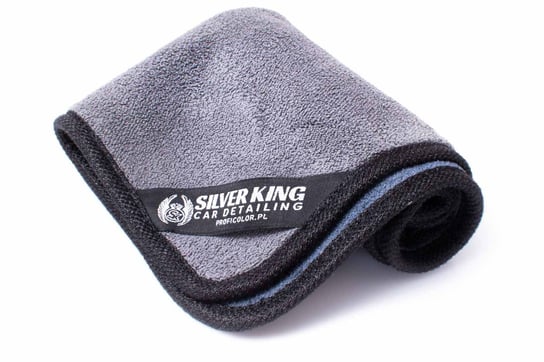 Silver King Ścierka Ręcznik Mikrofibra Do Wosków 40X40 Premium 800 Gsm e-lakiernik
