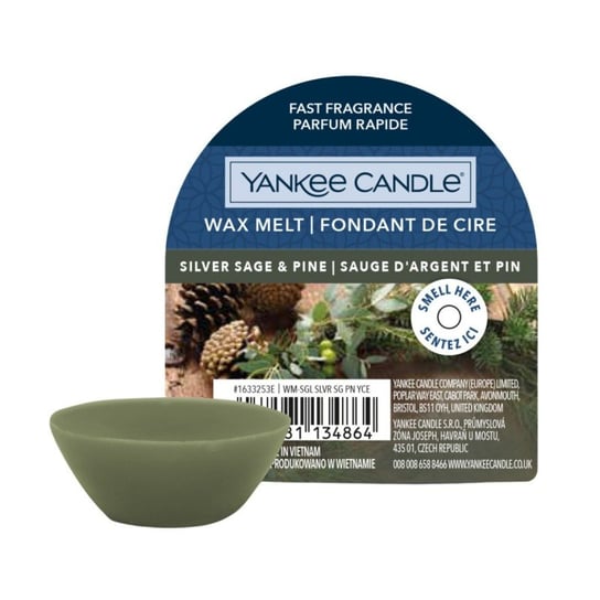 Silver Sage & Pine - Yankee Candle - Wosk Zapachowy Yankee Candle