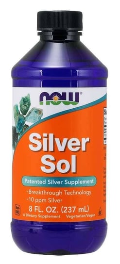 Silver Sol - Srebro 10 ppm (237 ml) Now Foods