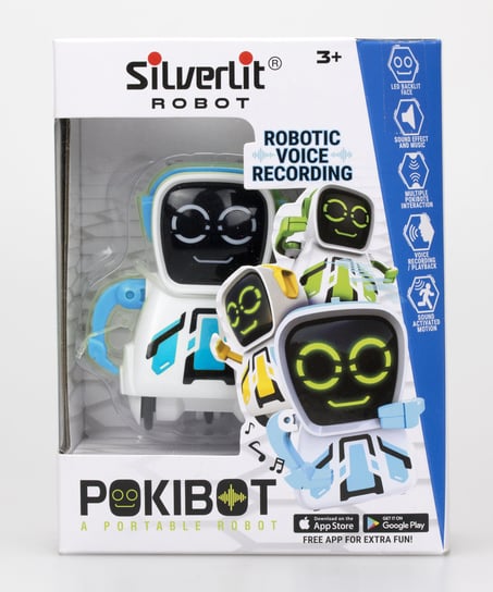 Silverlit, zabawka interaktywna Pokibot Silverlit Robot