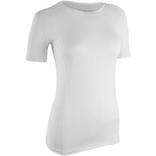 Silvini, Koszulka termiczna damska, women's short-sleeve base layer BASALE WT548 - 3214-WT548/0100, biała Silvini