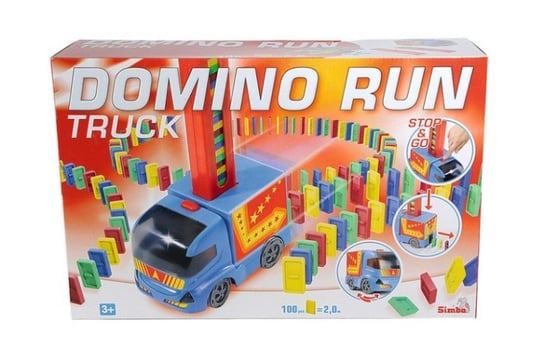 Simba, gra logiczna Domino Run Ciężarówka Simba