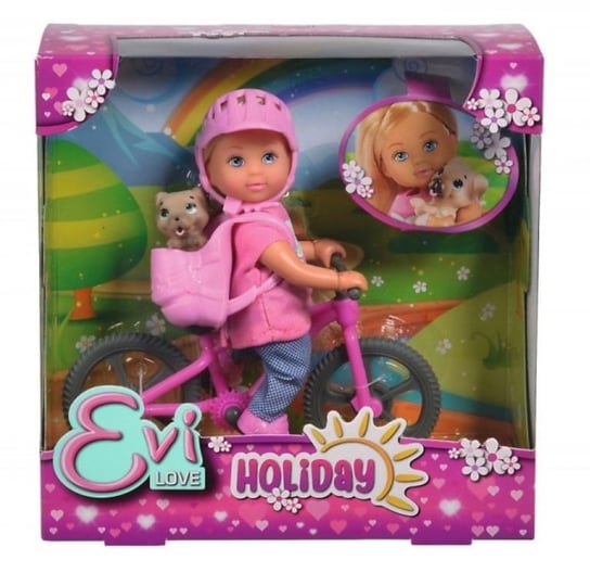 Simba, lalka Evi na rowerze górskim Simba