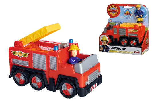 Simba, Strażak Sam, Ciężarówka z drabiną Jupiter mini Strażak Sam