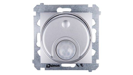 Simon 54 Czujnik ruchu z przekaźnikiem i zabezpieczeniem srebrny mat DCR11P.01/43 KONTAKT-SIMON