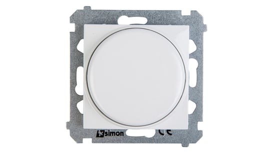Simon 54 Ściemniacz naciskowo-obrotowy 20-500W biały DS9T.01/11 KONTAKT-SIMON