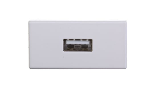 Simon Connect Gniazdo K45/2 USB typ A żeńskie czysta biel K128B/9 KONTAKT-SIMON