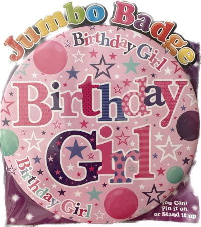 Simon Elvin- Przypinka urodzinowa 'Birthday Girl' Inna marka