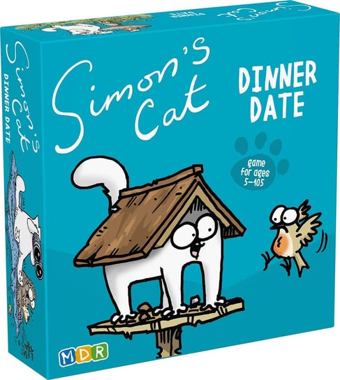 Simon's Cat Dinner Date, gra towarzyska, MDR, wersja angielska MDR Dystrybucja