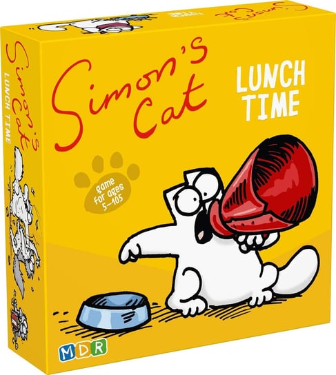 Simon's Cat Lunch Time, gra towarzyska, MDR, wersja angielska MDR Dystrybucja