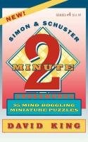 Simon & Schuster Two-Minute Crosswords Vol. 4 King David
