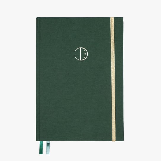 Simple Green Garden - notes w kropki B5, twarda oprawa płócienna, bullet planer, biały papier 150 g/m2 Devangari