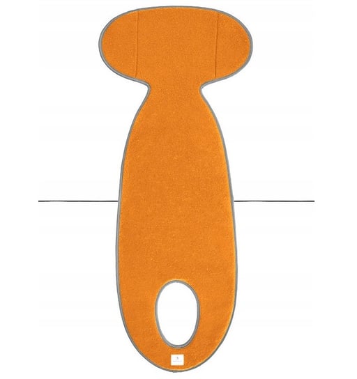 Simple Wool, wkładka do fotelika, wełna merino G2+ 15-36, pomarańczowy Simple Wool