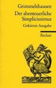 Simplicissimus (Auswahl) Grimmelshausen Hans Jacob Christoph