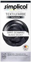 Simplicol Schwarz DE- barwnik do tkanin Inny producent