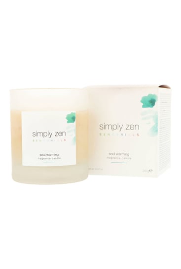 Simply Zen Sensorials Home Soul Warming Scented Candle 240g Simply Zen
