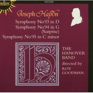 Sinfonien 93,94 & 95 Hanover Band, Goodman Roy