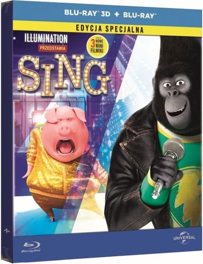 Sing 3D (Steelbook edycja specjalna) Jennings Garth