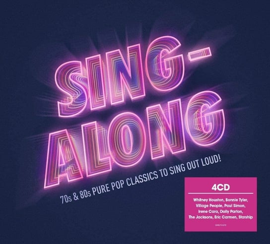 Sing-along 70s & 80s Pure Pop Classics Modern Talking, Toto, Bronski Beat, Smokie, Boney M., Houston Whitney, Baccara, Eruption