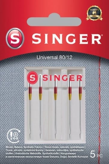 Singer Uniwersalna igła 80/12 5PK do tkanin Singer