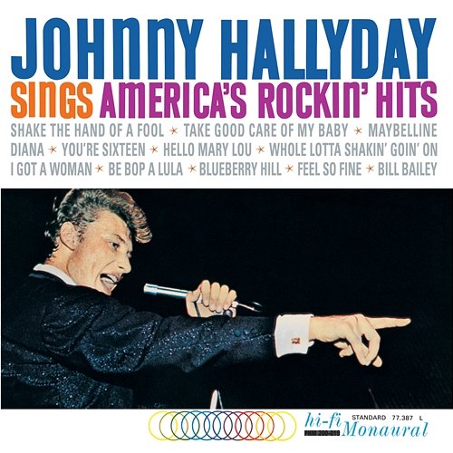 Sings America's Rockin' Hits Johnny Hallyday