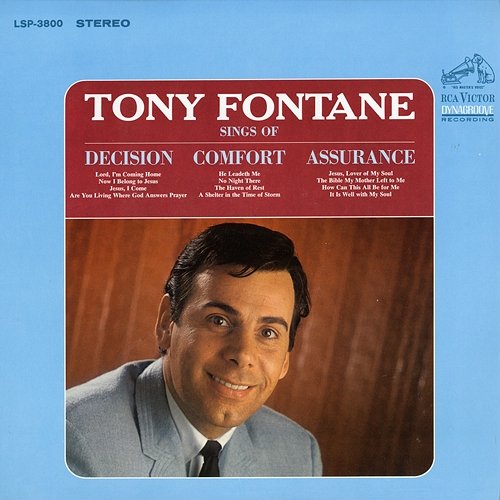 Sings of Decision, Comfort, Assurance Tony Fontane