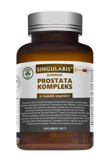 Singularis Prostata Kompleks, suplement diety, 60 kapsułek Singularis-Herbs