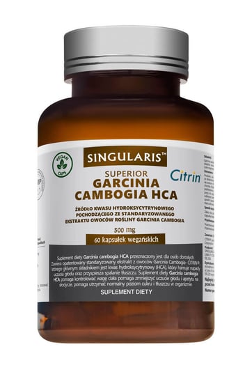 Singularis Superior Garcinia Cambogia HCA, suplement diety, 60 kapsułek Singularis