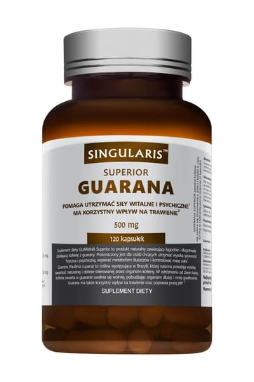 Singularis Superior Guarana, suplement diety, 120 kapsułek Singularis