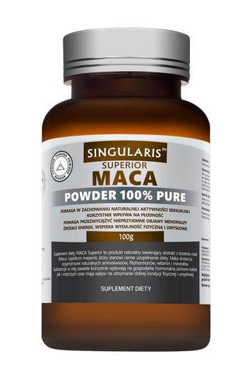 Singularis Superior Maca Powder 100% Pure, suplement diety, proszek 100 g Singularis