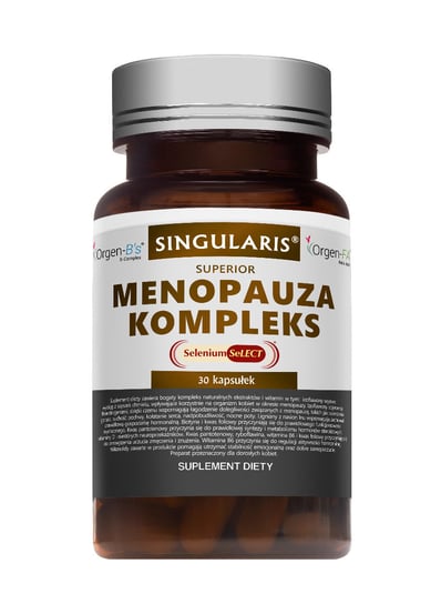 SINGULARIS Superior MENOPAUZA KOMPLEKS, suplement diety, kapsułki, 30 sztuk Singularis-Herbs
