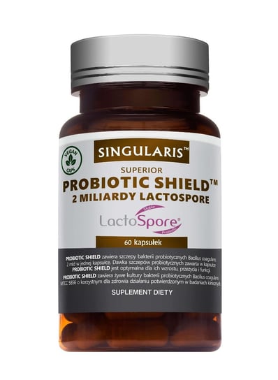 Singularis Superior, Probiotic Shield, 60 kapsułek Singularis Superior