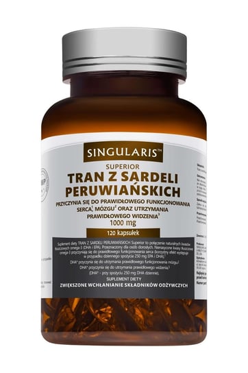 Singularis Superior Tran z Sardeli Peruwiańskich, suplement diety, 120 kapsułek Singularis Superior
