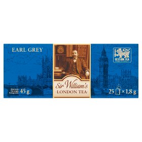 Sir William's Earl Grey Herbata 45 g (25 x 1,8 g) SIR WILLIAMS LONDON TEA
