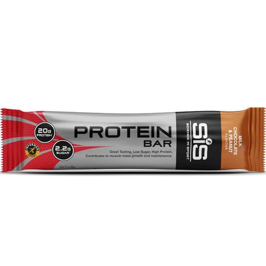 Sis Protein Bar 2X32G Baton Białkowy Milk Chocolate Peanut Science in Sport