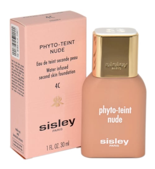 Sisley, Phyto Teint Nude Water Infused Second Skin, Podkład do twarzy 4C Honey, 30 ml Sisley