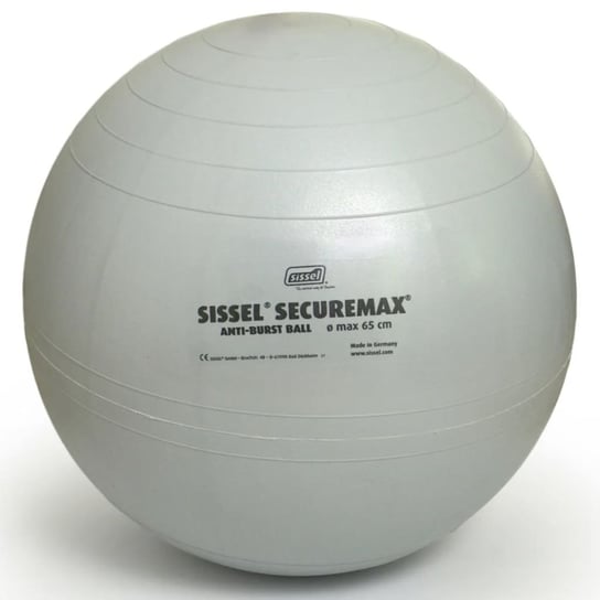 Sissel Piłka do ćwiczeń, Securemax, 65 cm, szara, SIS-160.012 Sissel