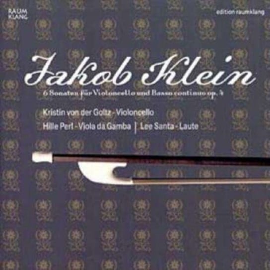 Six Klein: Sonatas For Violoncello & Basso Continuo Op.4 Goltz Christel, Perl Hille, Santana Lee