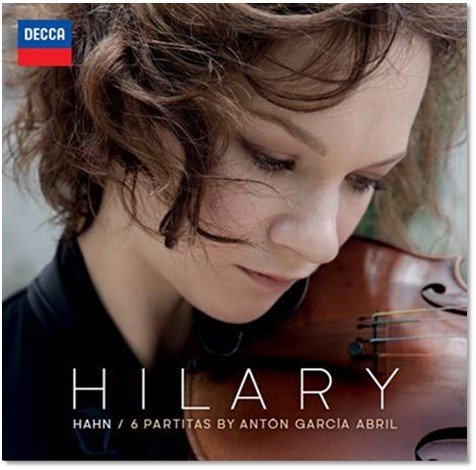Six Partitas By Anton Garcia Abril, płyta winylowa Hahn Hilary