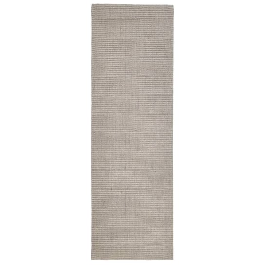 Sizalowy dywanik 80x250cm, piaskowy, antypoślizgow Inna marka