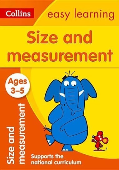 Size and Measurement Ages 3-5: Ideal for Home Learning Collins Easy Learning