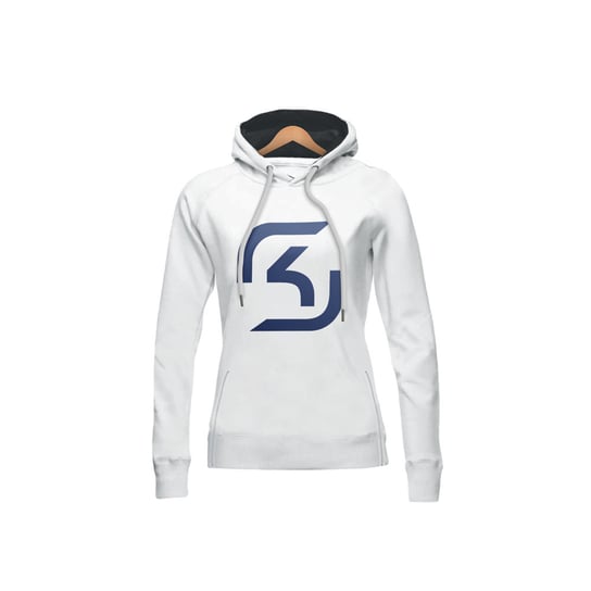 SK Gaming - Damska bluza z kapturem (BIAŁY | 2XL) Inny producent