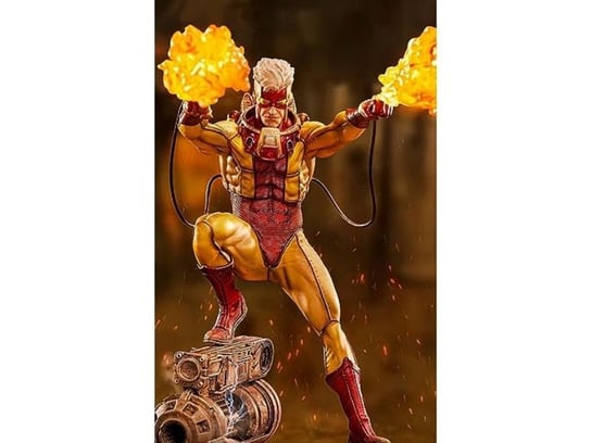 Skala artystyczna Iron Studios X-men Pyro BDS 1/10 - Marvel Comics Inna marka