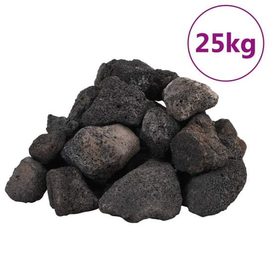 Skała wulkaniczna czarna 5-8 cm, 25 kg Inna marka
