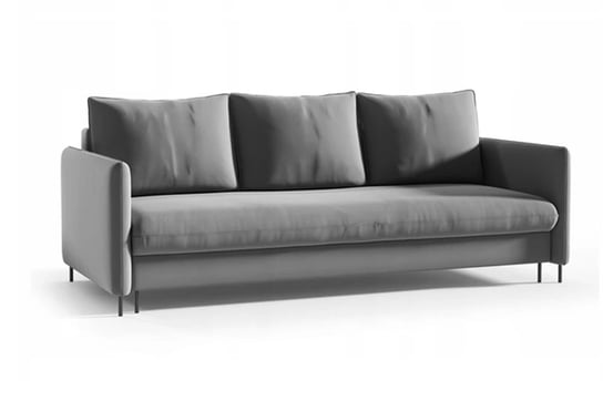 Skandynawska sofa do salonu BELIS - szary / R91 Bettso