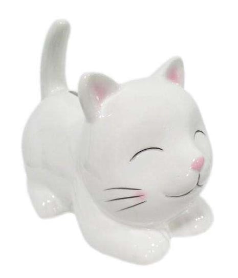 Skarbonka Ceramiczna Biały Kotek Art-Pol