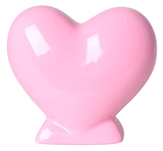 Skarbonka Ceramiczna Serce Różowe Ewax