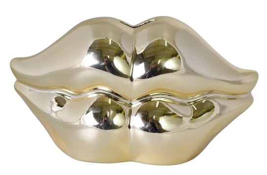 Skarbonka Ceramiczna Usta Złote Duże Ewax