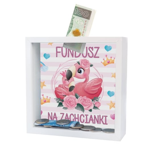 Skarbonka MDF "Fundusz na zachcianki" Giftmania